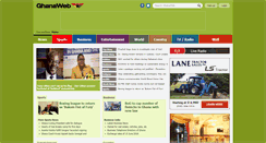 Desktop Screenshot of ghanaweb.com