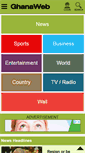 Mobile Screenshot of mobile.ghanaweb.com